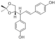 脱碳木脂素缩丙酮结构式_800389-33-7结构式