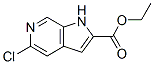 5-Chloro-1H-Pyrrolo[2,3-c]pyridine-2-carboxylic acid ethyl ester Structure,800401-67-6Structure