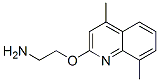 (8CI)-2-(2-氨基乙氧基)-4,8-二甲基喹啉结构式_801167-09-9结构式