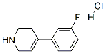 4-(3-Fluorophenyl)-1,2,3,6-tetrahydropyridine hydrochloride Structure,80120-00-9Structure