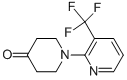 1-(3-(Trifluoromethyl)pyridin-2-yl)piperidin-4-one Structure,801306-55-8Structure