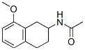 N-(1,2,3,4-四氢-8-甲氧基-2-萘)-乙酰胺结构式_80270-68-4结构式