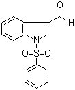 1-(苯基磺酰基)-1H-吲哚-3-甲醛结构式_80360-20-9结构式