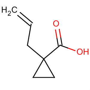 1-烯丙基环丙烷羧酸结构式_80360-57-2结构式
