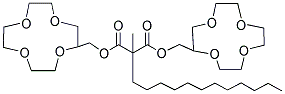 Bis[(12-crown-4)methyl]-2-dodecyl-2-methylmalonate Structure,80403-59-4Structure