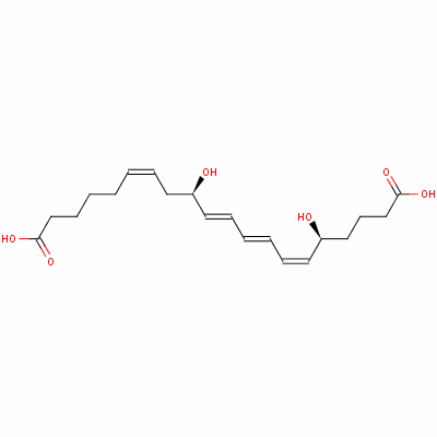 20-Carboxy leukotriene b4 Structure,80434-82-8Structure