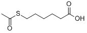 6-乙酰基硫代己酸结构式_80441-57-2结构式
