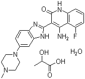 CHIR-258(TKI-258, Dovitinib) Structure,804551-71-1Structure