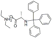 Trityl-L-Alanine diethylammonium salt Structure,80514-65-4Structure