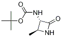 N-[(2s,3s)-2-甲基-4-氧代-3-氮杂啶]-氨基甲酸1,1-二甲基乙酯结构式_80582-03-2结构式