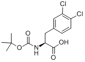 BOC-L-3,4-Dichlorophe Structure,80741-39-5Structure