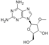 2-氨基-2-o-甲基腺苷酸结构式_80791-87-3结构式