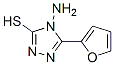 4-氨基-5-(2-呋喃)-4H-1,2,4-噻唑-3-硫醇结构式_80809-38-7结构式