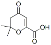 3,4-Dihydro-2,2-dimethyl-4-oxo-2H-pyran-6-carboxylic acid Structure,80866-93-9Structure