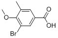 5-Bromo-4-methoxy-3-methylbenzoic acid Structure,808750-20-1Structure