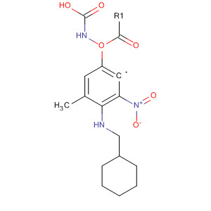 {4-[(环己基甲基)氨基]-3-硝基苯基}氨基甲酸甲酯结构式_809237-69-2结构式