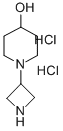 1-(3-氮杂啶)-4-羟基哌啶双盐酸盐结构式_810680-60-5结构式