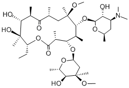 克拉霉素结构式_81103-11-9结构式