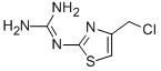2-(4-(Chloromethyl)thiazol-2-yl)guanidine Structure,81152-53-6Structure