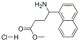 4-氨基-4-萘-1-丁酸甲酯盐酸盐结构式_811842-01-0结构式