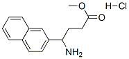 4-氨基-4-萘-2-丁酸甲酯盐酸盐结构式_811842-04-3结构式