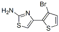4-(3-Bromo-2-thienyl)-1,3-thiazol-2-amine Structure,81216-90-2Structure