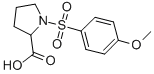 1-[(4-Methoxyphenyl)sulfonyl]pyrrolidine-2-carboxylic acid Structure,81242-27-5Structure