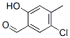 5-Chloro-2-hydroxy-4-methyl-benzaldehyde Structure,81322-67-0Structure