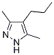3,5-二甲基-4-丙基-1H-吡唑结构式_81328-51-0结构式