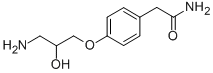 4-(3-氨基-2-羟基丙氧基)苯基乙酰胺结构式_81346-71-6结构式