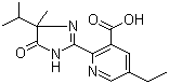 咪唑乙烟酸结构式_81385-77-5结构式
