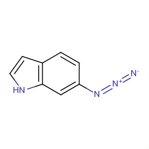 6-叠氮基-1H-吲哚结构式_81524-75-6结构式