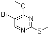 5-溴-2-(甲基硫代)-4-甲氧基嘧啶结构式_81560-09-0结构式