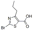 5-Thiazolecarboxylic acid, 2-bromo-4-propyl- Structure,81569-64-4Structure