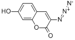 3-叠氮基-7-羟基-香豆素结构式_817638-68-9结构式