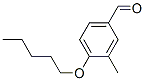 4-戊基氧基-3-甲基苯甲醛结构式_820237-04-5结构式
