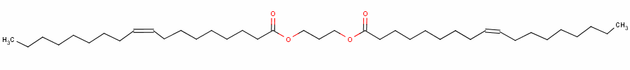 1,3-丙烷二基二油酸酯结构式_821-69-2结构式