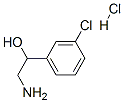 2-氨基-1-(3-氯-苯基)-乙醇盐酸盐结构式_82171-33-3结构式