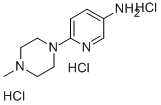 3-氨基-6-(4-甲基哌嗪-1-基)吡啶盐酸盐结构式_82205-57-0结构式
