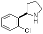 (R)-2-(2-氯苯基)吡咯烷结构式_823188-58-5结构式