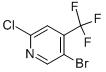 Pyridine, 5-bromo-2-chloro-4-(trifluoromethyl)- Structure,823221-93-8Structure