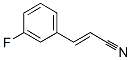 (e)-(9ci)-3-(3-氟苯基)-2-丙烯腈结构式_82344-56-7结构式