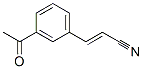 (e)-(9ci)-3-(3-乙酰基苯基)-2-丙烯腈结构式_82344-58-9结构式