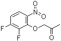 2-Acetonyloxy-3,4-difluoro nitrobenzene Structure,82419-32-7Structure
