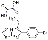 (6-(4-Bromophenyl)imidazo[2,1-b]thiazol-5-yl)methanamine Structure,824413-80-1Structure