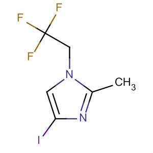 4-碘-2-甲基-1-(2,2,2-三氟乙基)-1H-咪唑结构式_824431-97-2结构式