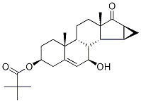 (3H-cycloprop[15,16]androsta-5,15-dien-17-one,3-(2,2-dimethyl-1-) Structure,82543-09-7Structure