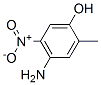 4-氨基-2-甲基-5-硝基-苯酚结构式_82576-74-7结构式