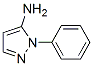 5-氨基-1-苯基吡唑结构式_826-85-7结构式