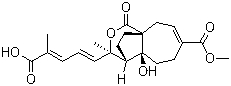 土荆皮丙酸结构式_82601-41-0结构式